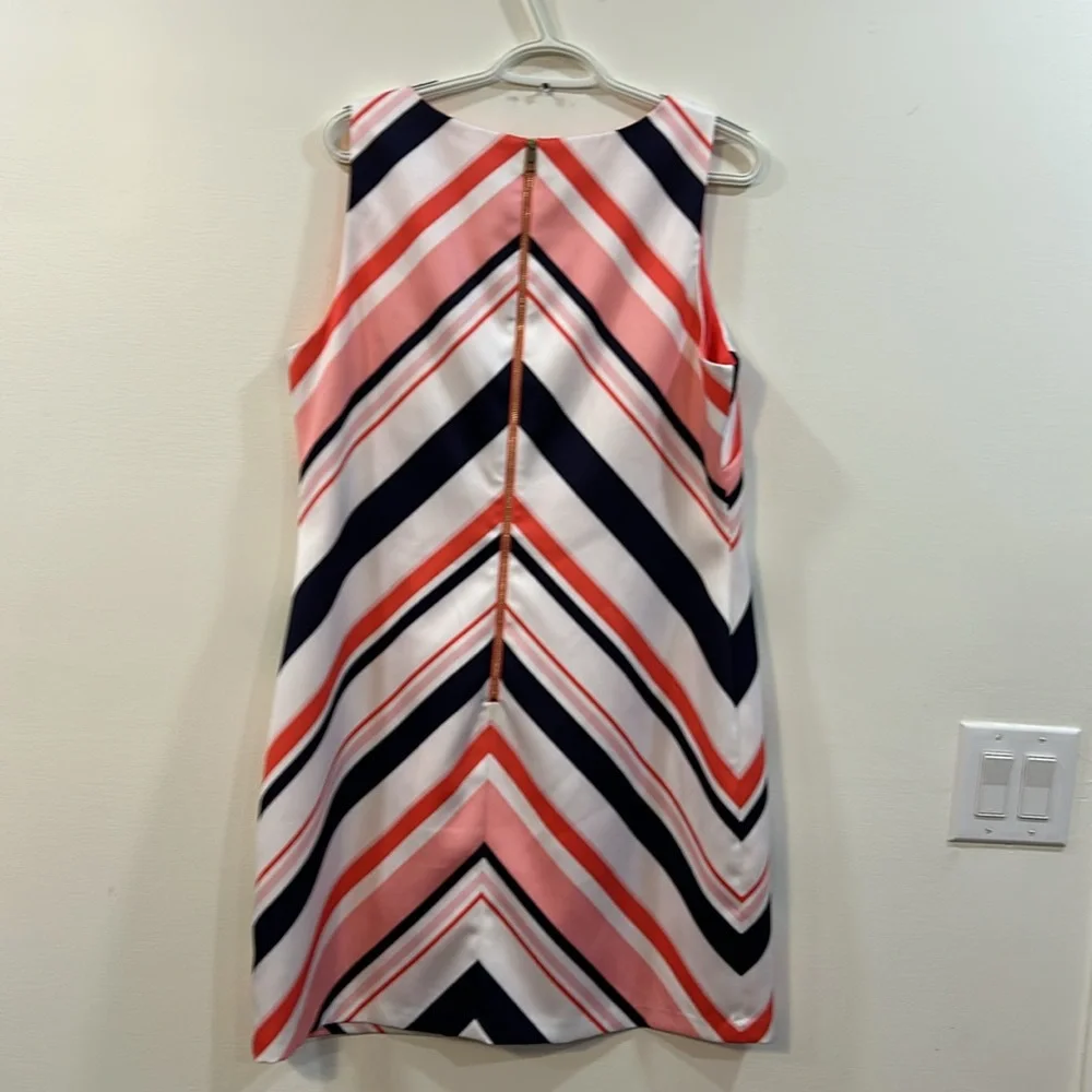 Vince Camuto sun dress. Great colors S 14. 100% Polyester - Picture 4 of 7